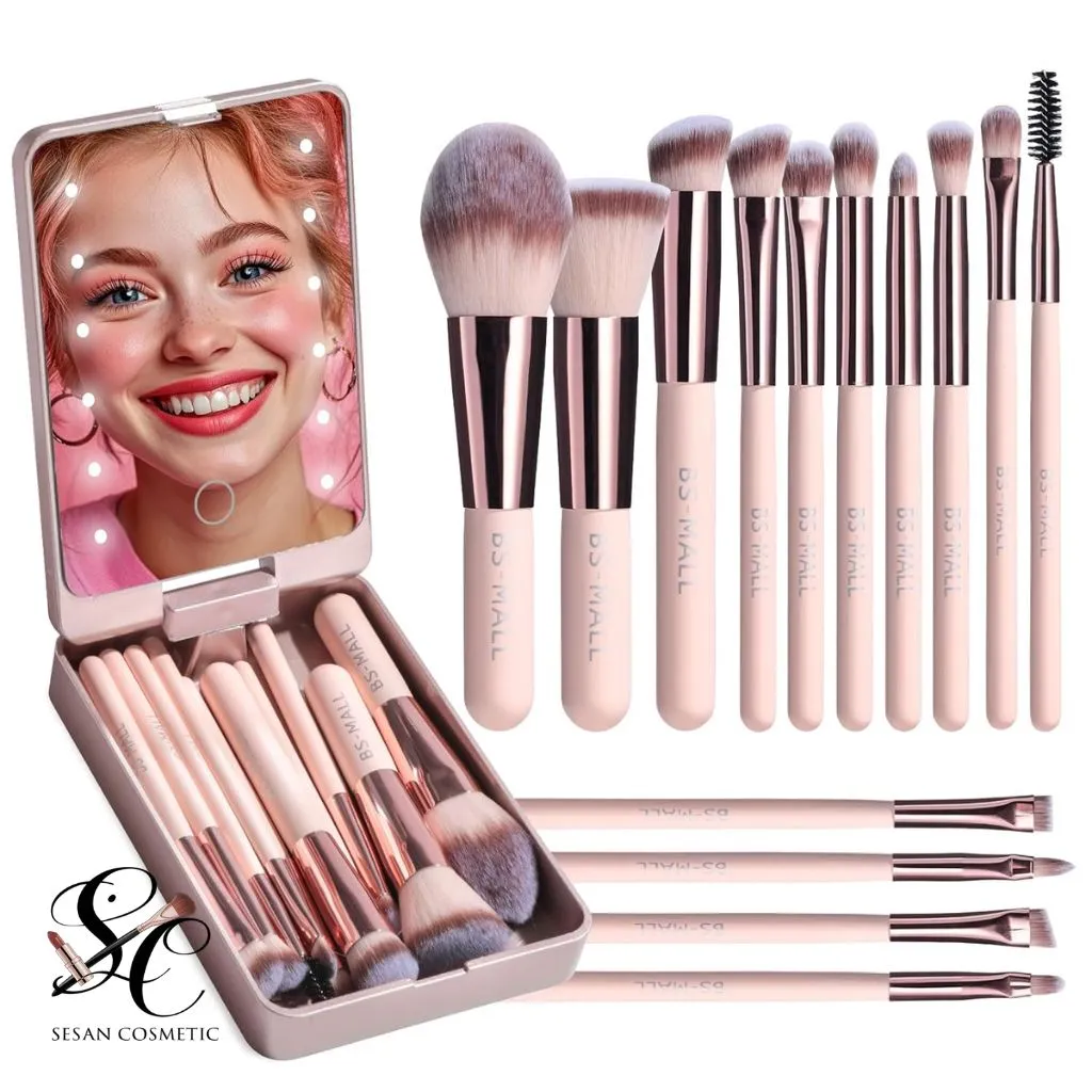 BS-MALL Makeup Brush Set (14 Pcs Mini Brushes)